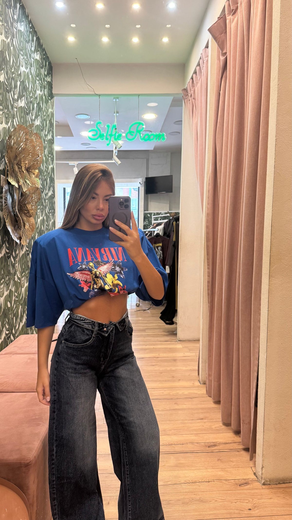 SHIRT NIRVANA FLOWER