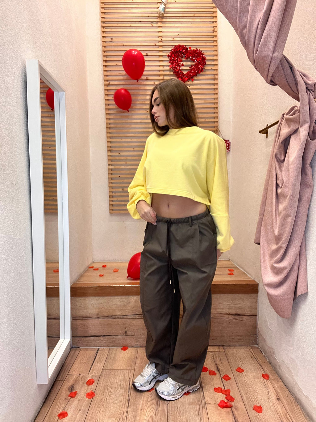 FELPA CROP MARY