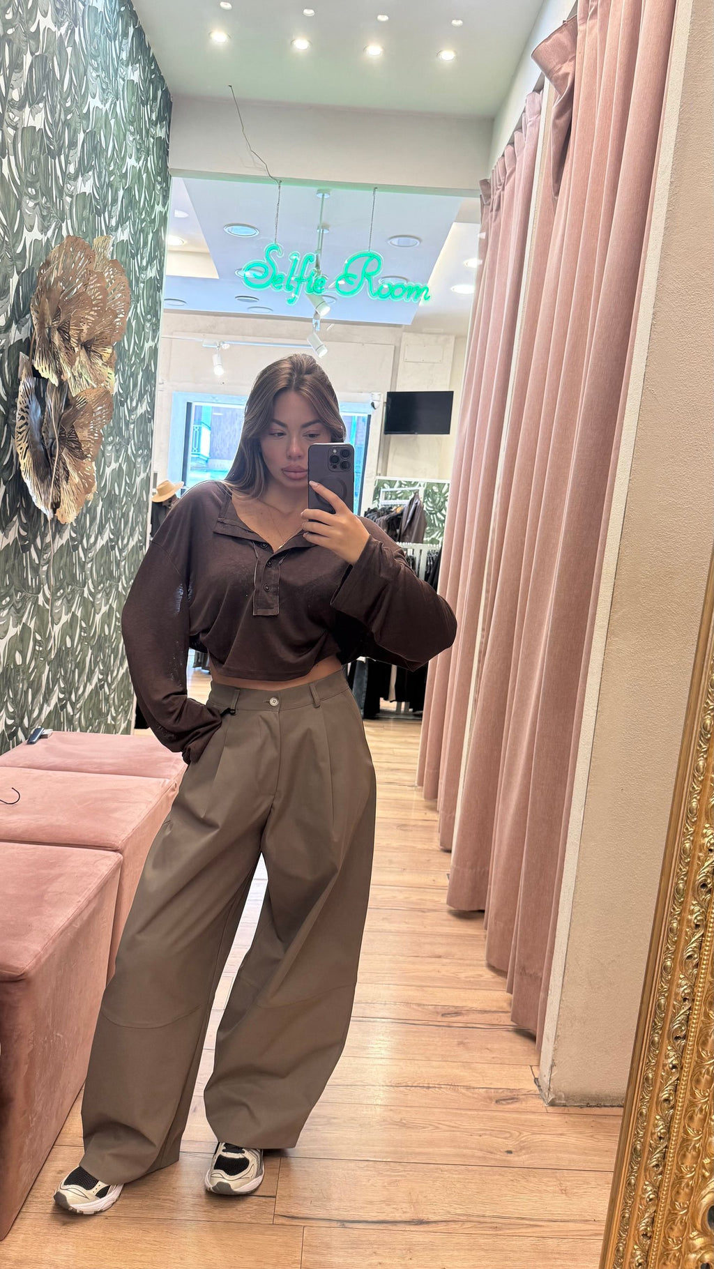 SHIRT CROP SERAFINO