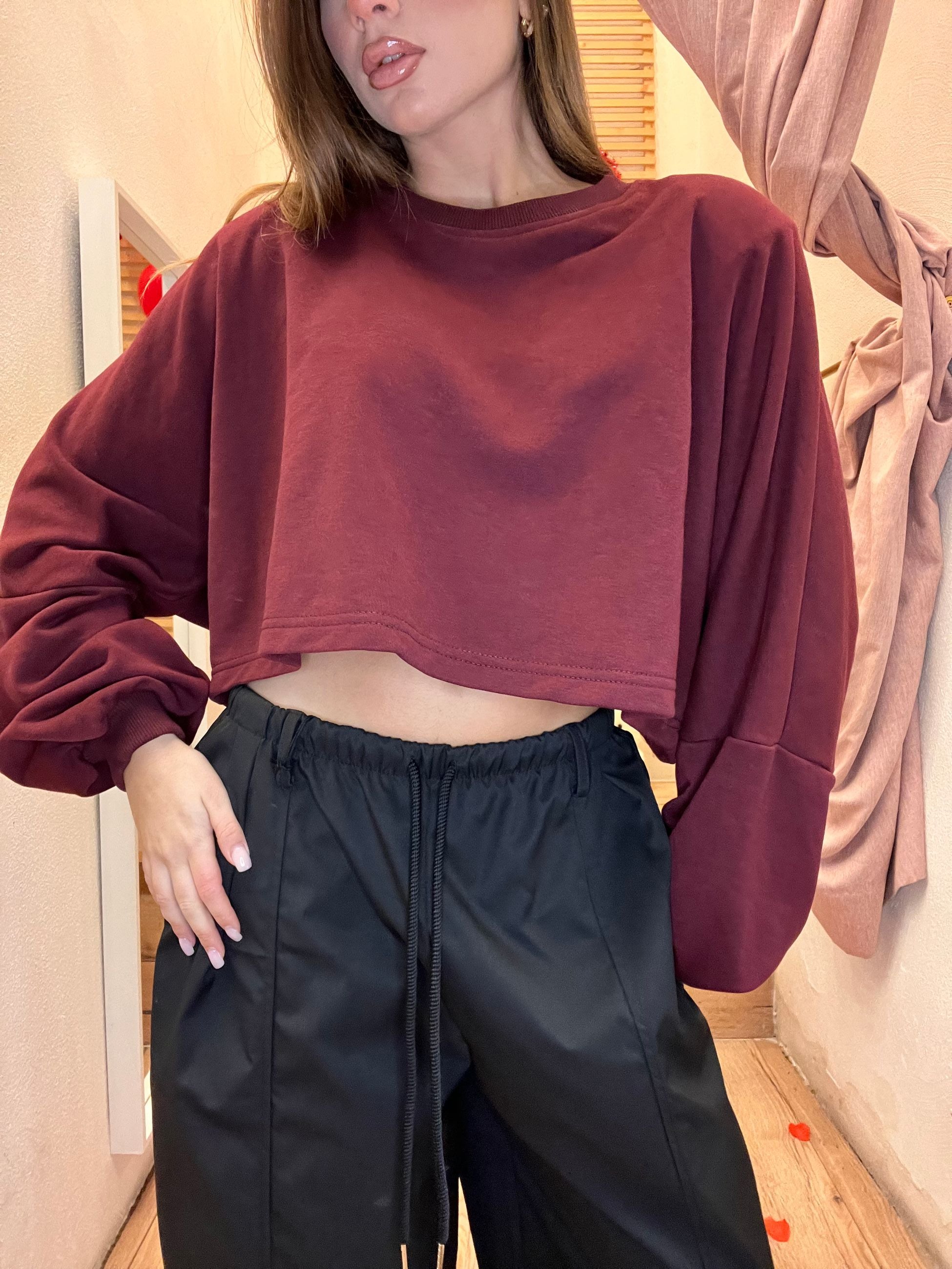 FELPA CROP MARY