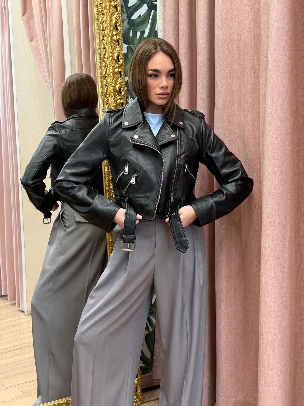 GIUBBINO ECOPELLE CROP