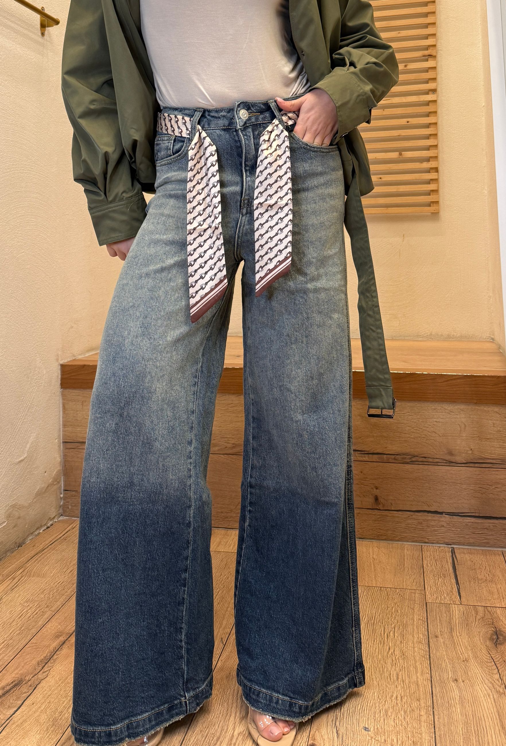 JEANS FOULARD