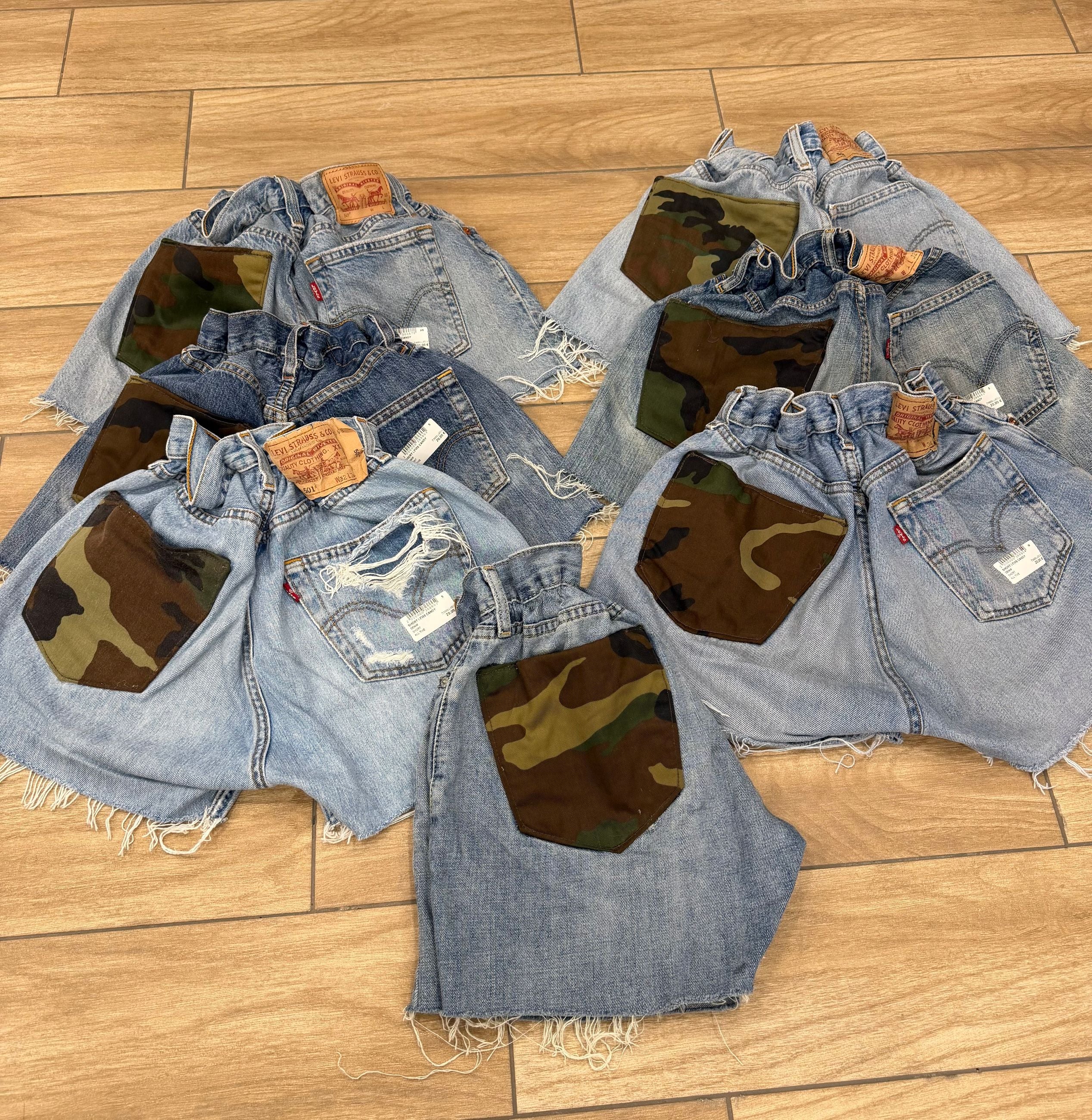 SHORT LEVIS CANDY CAMOUFLAGE