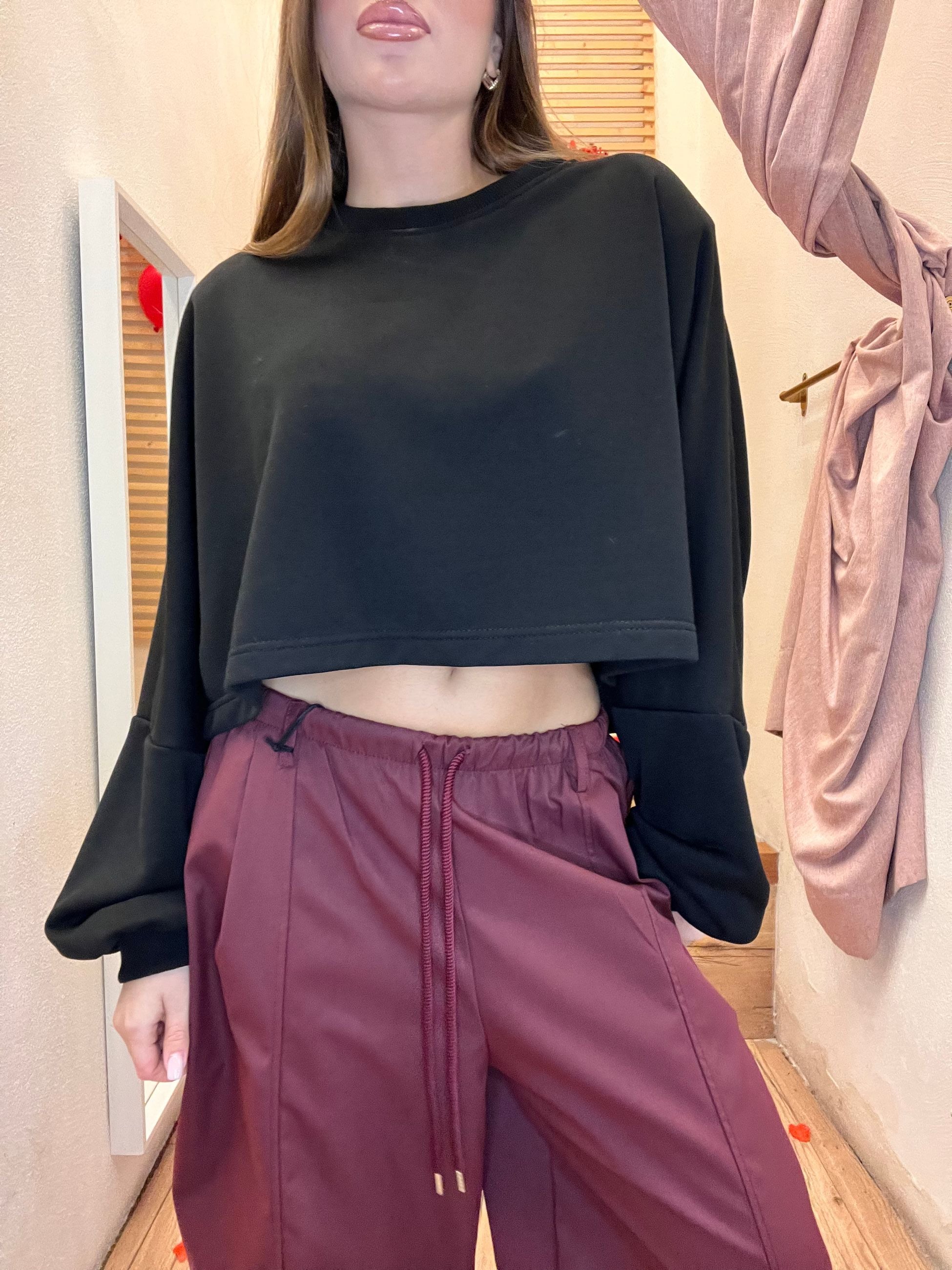 FELPA CROP MARY