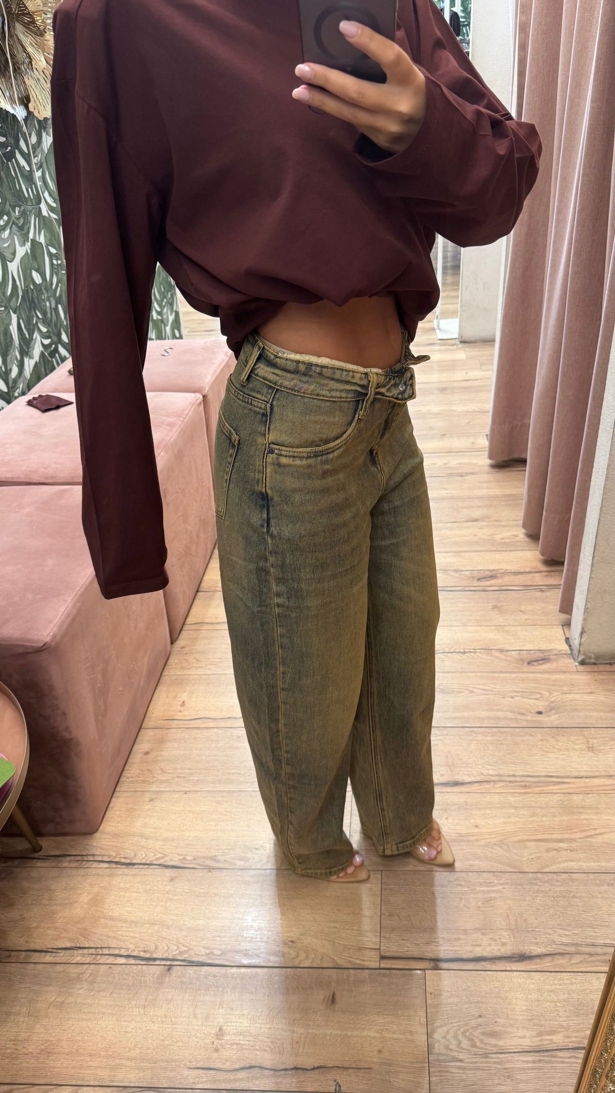 jeans boston sabbiato