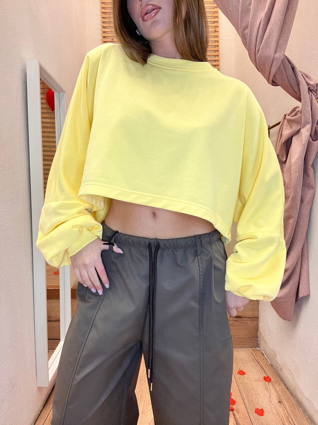 FELPA CROP MARY