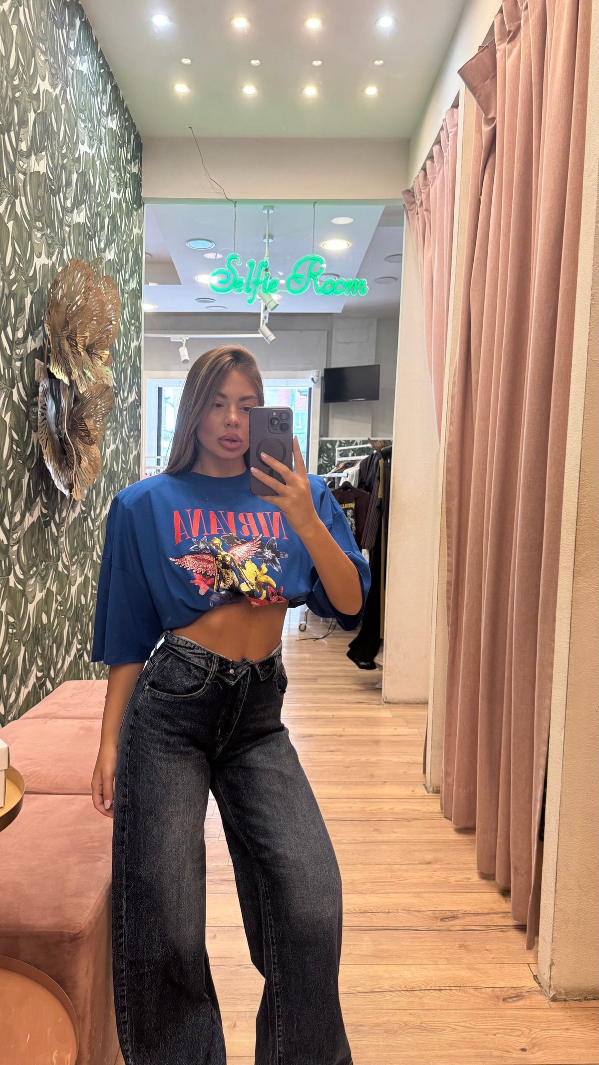 SHIRT NIRVANA FLOWER