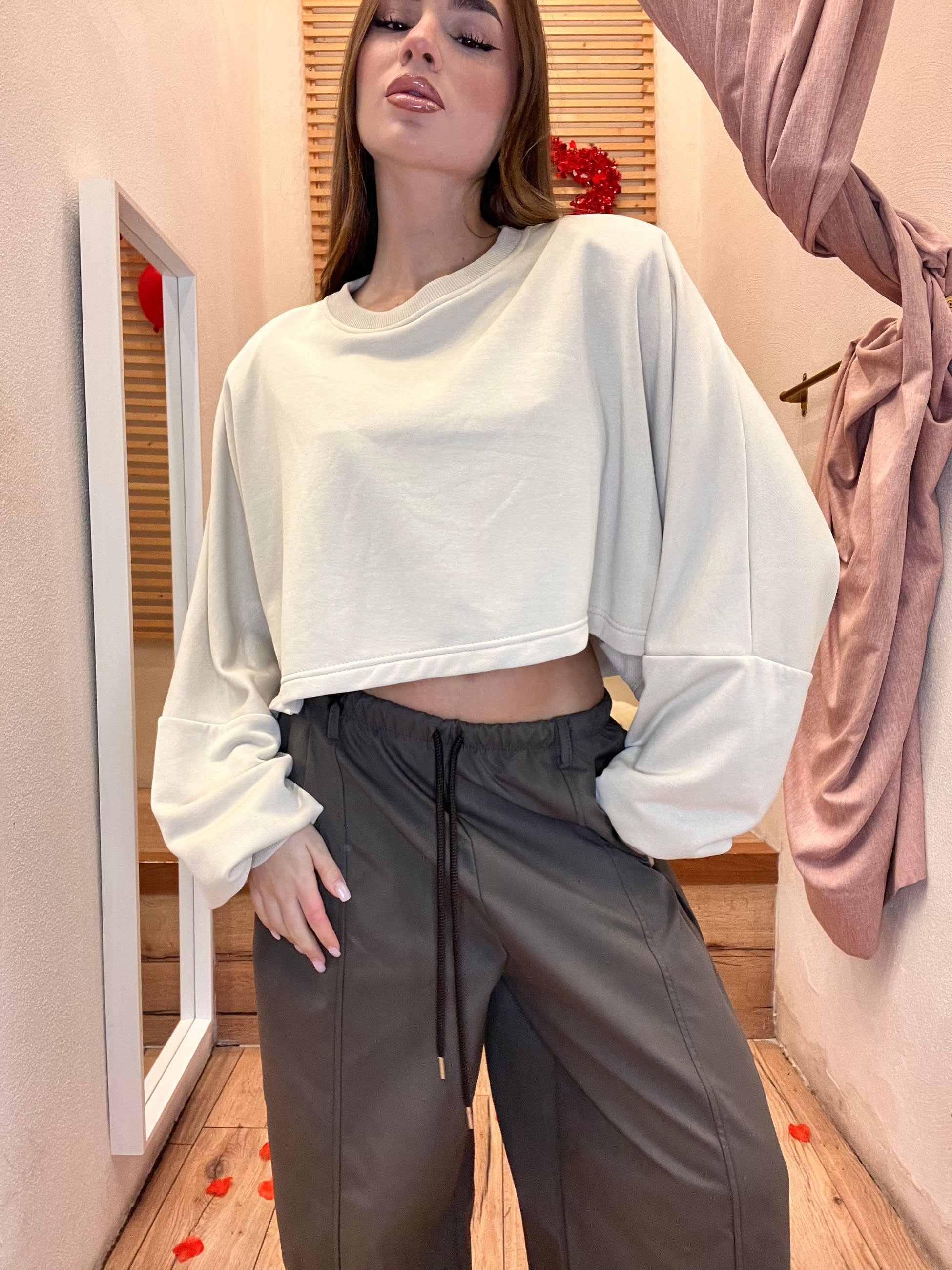 FELPA CROP MARY