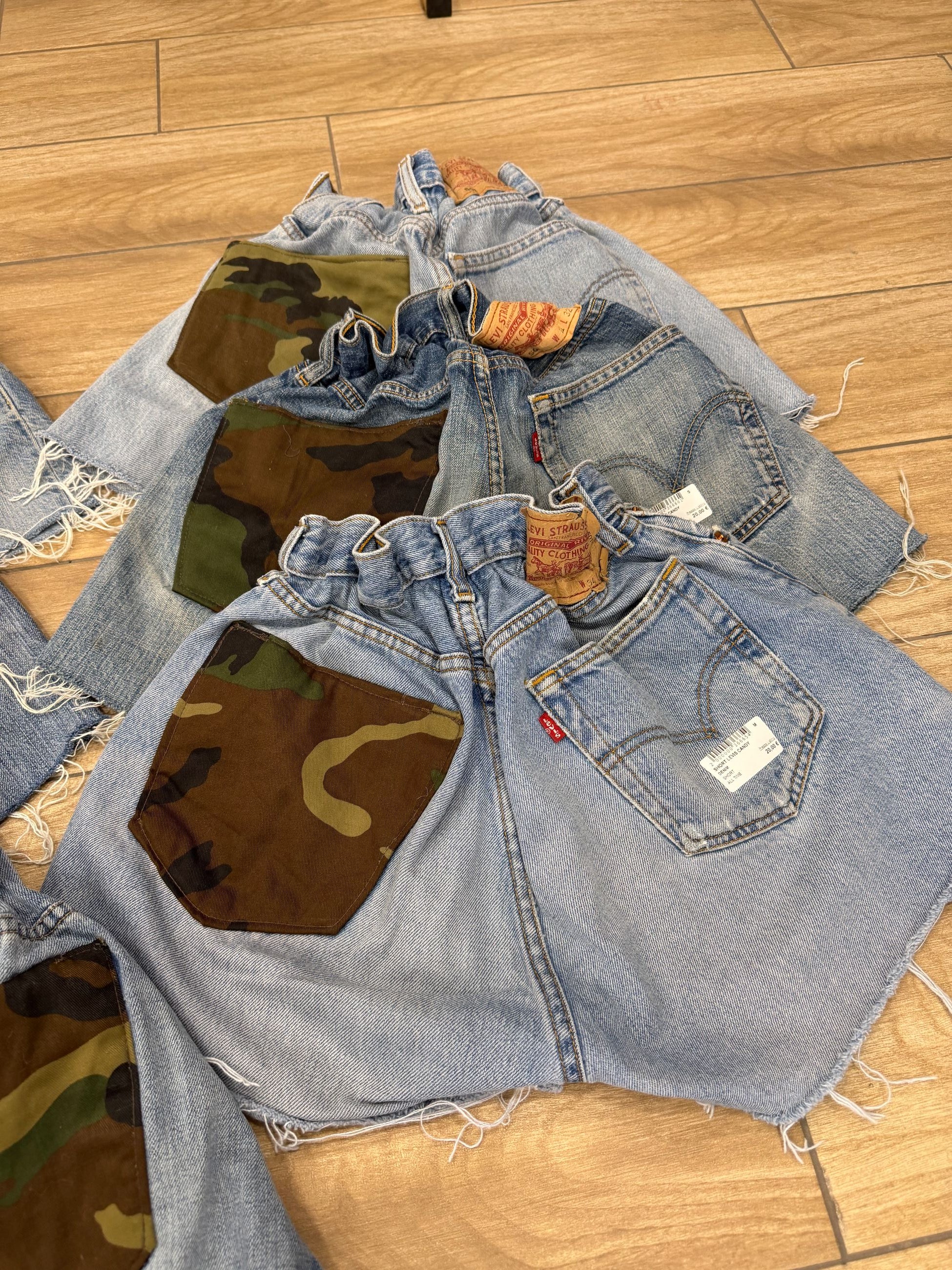 SHORT LEVIS CANDY CAMOUFLAGE