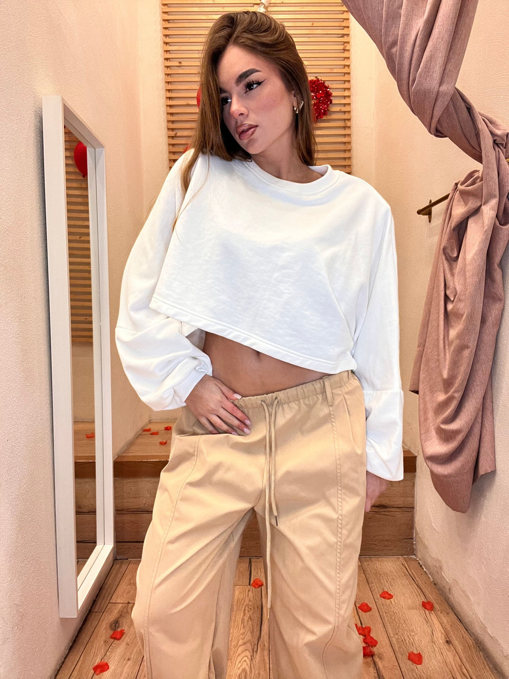 FELPA CROP MARY