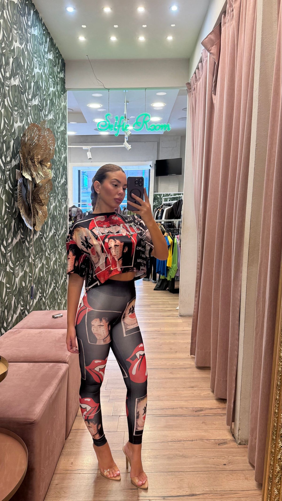 T SHIRT CROP I LOVE YOU BABY