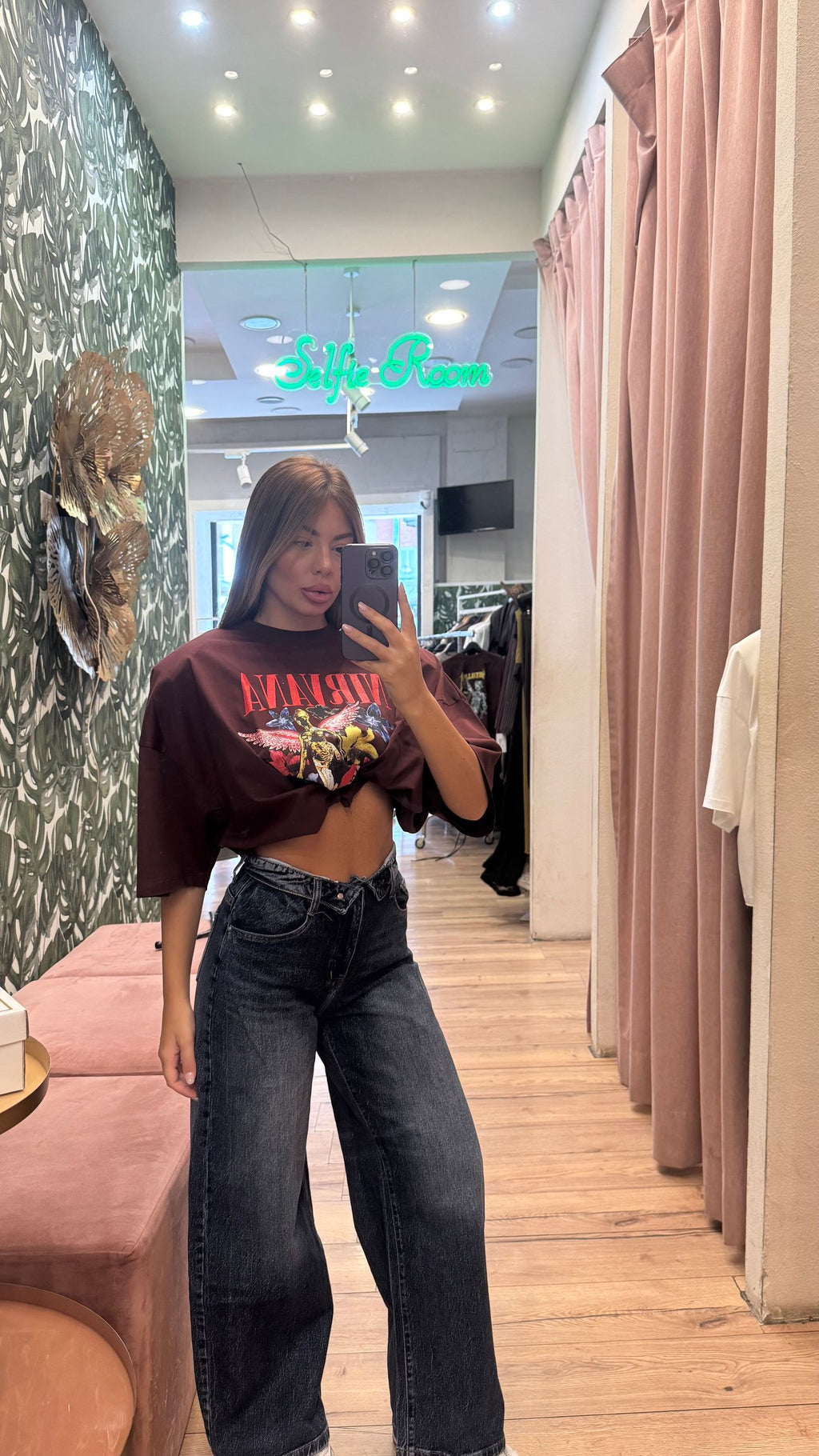 SHIRT NIRVANA FLOWER