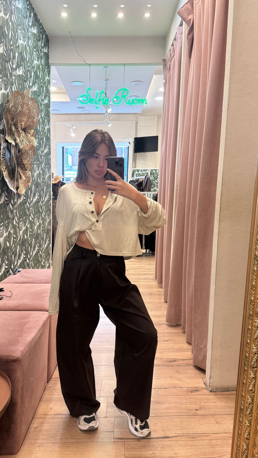 SHIRT CROP SERAFINO