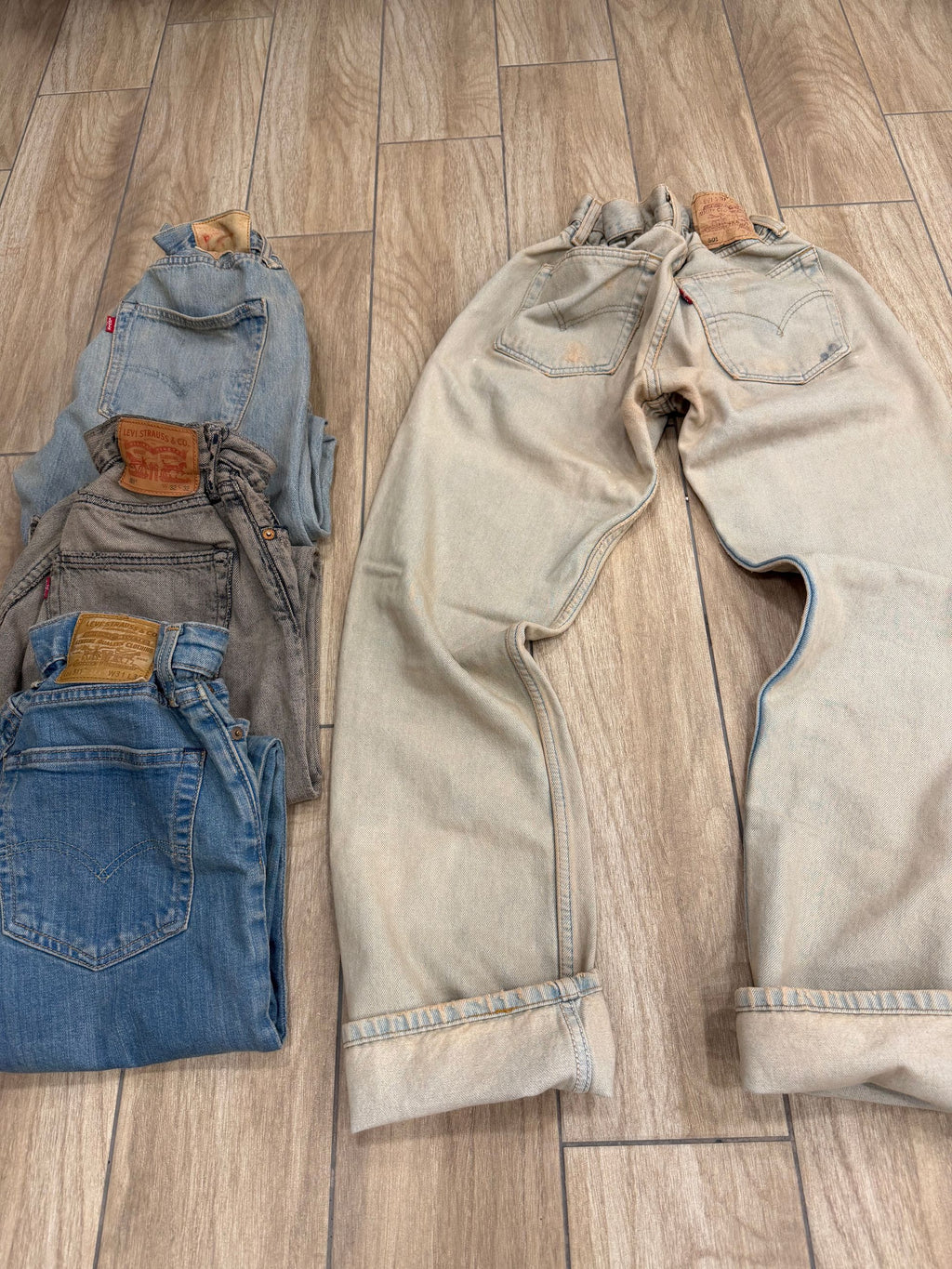 JEANS LEVIS CANDY VINTAGE SABBIATO