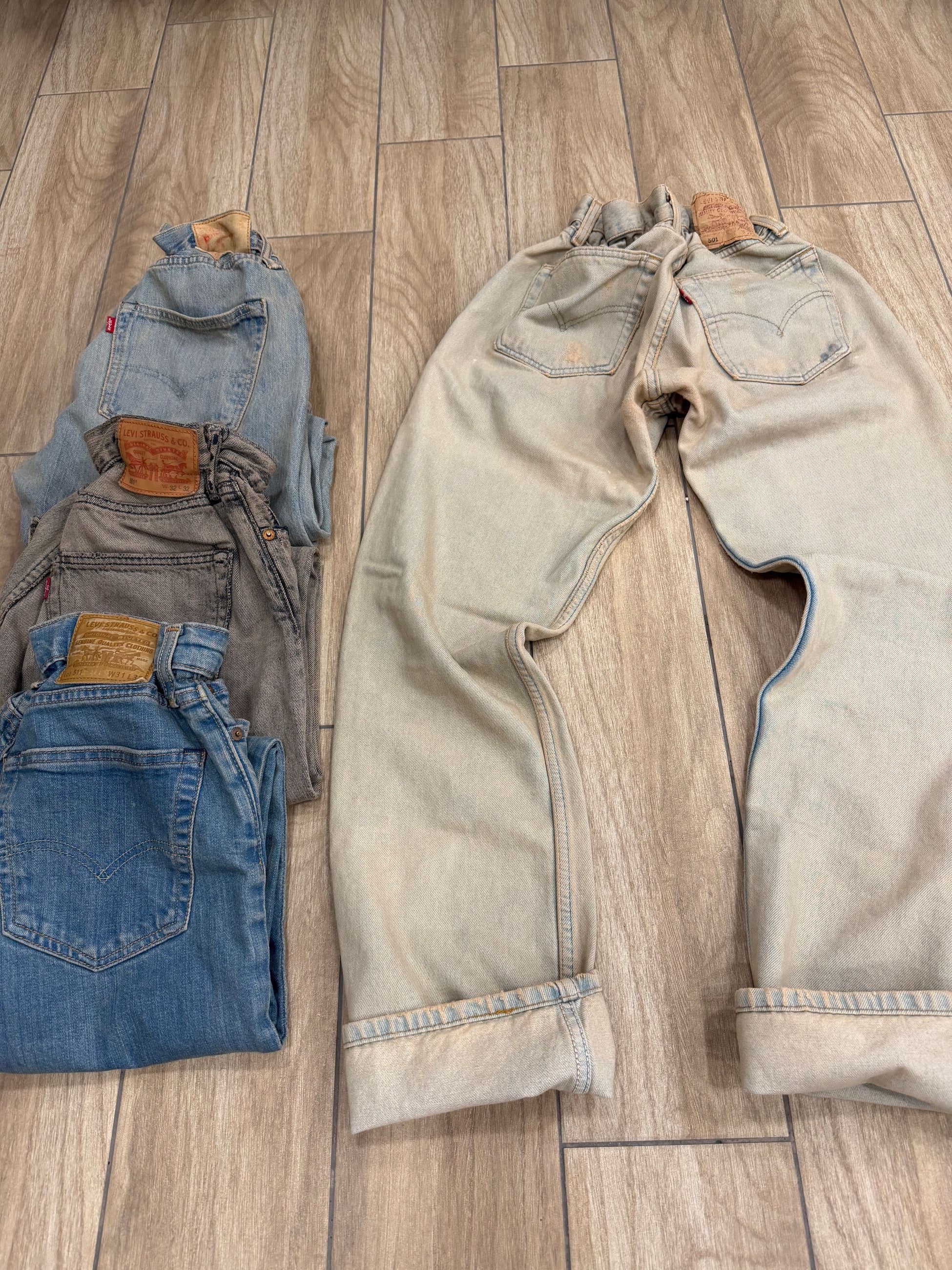 JEANS LEVIS CANDY VINTAGE SABBIATO