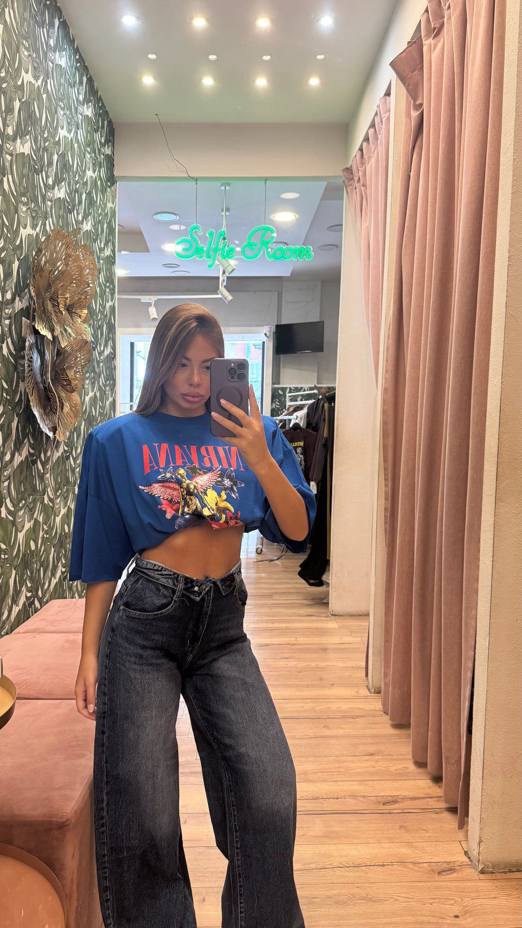SHIRT NIRVANA FLOWER