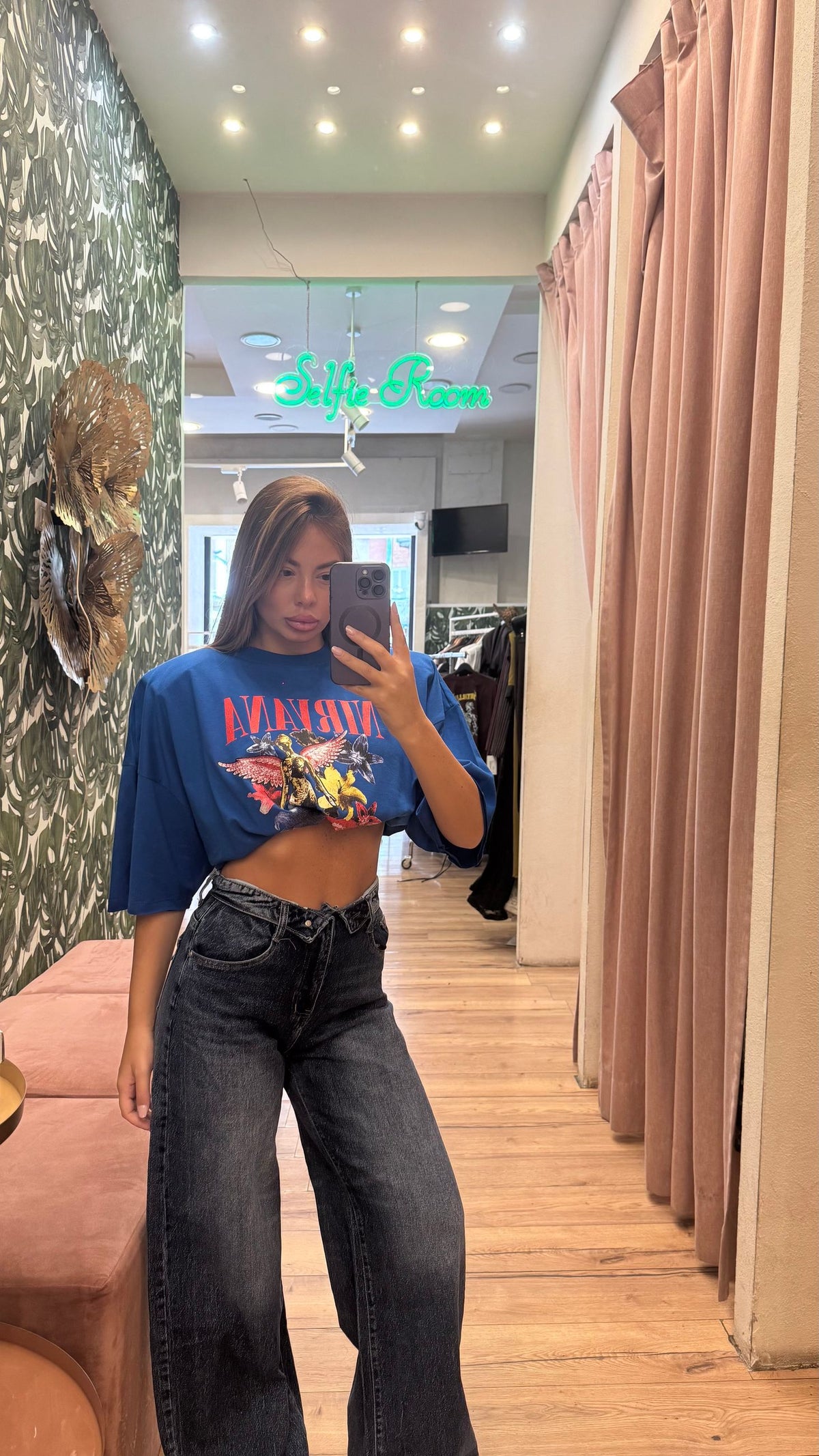 SHIRT NIRVANA FLOWER