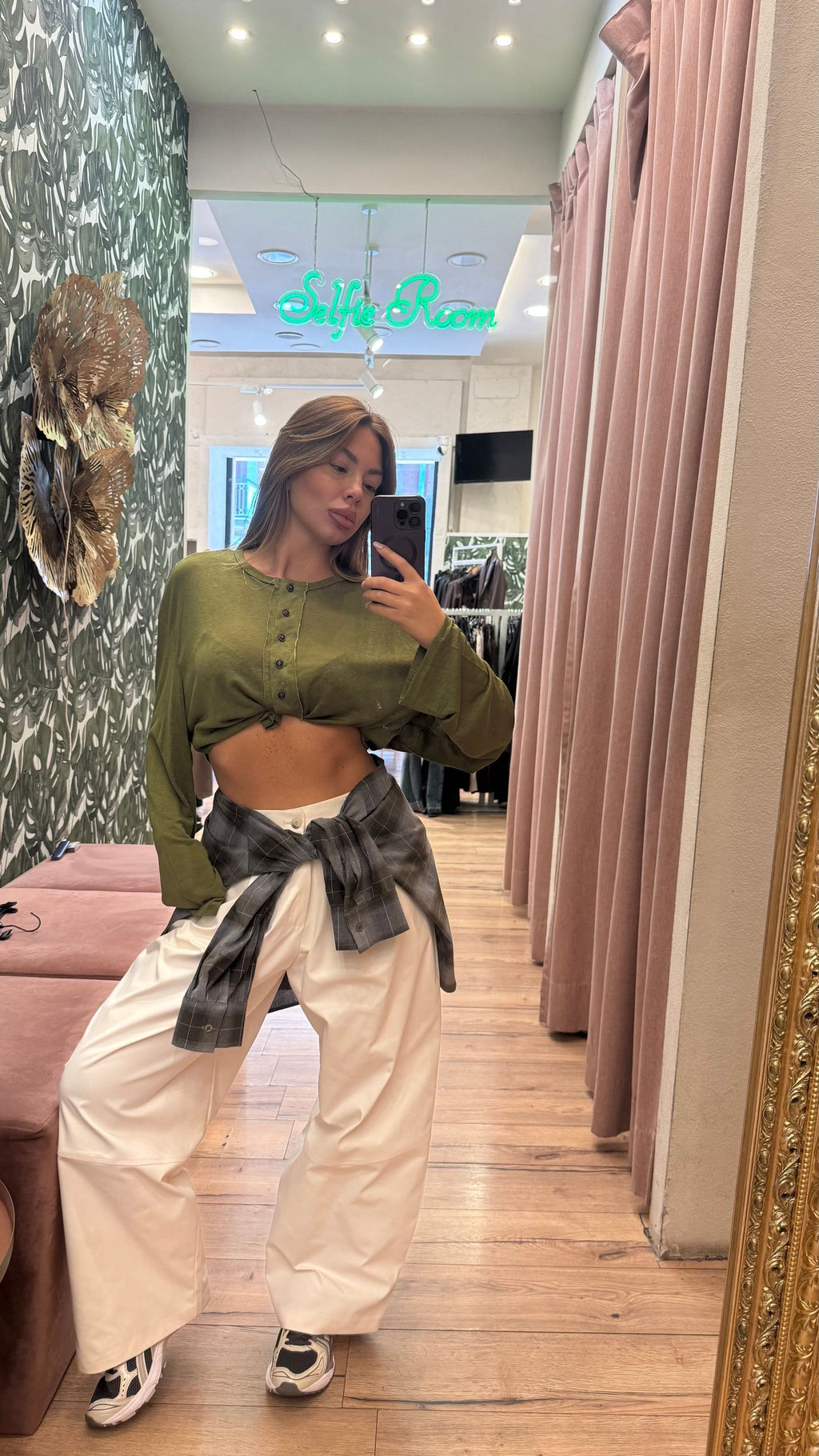 SHIRT CROP SERAFINO