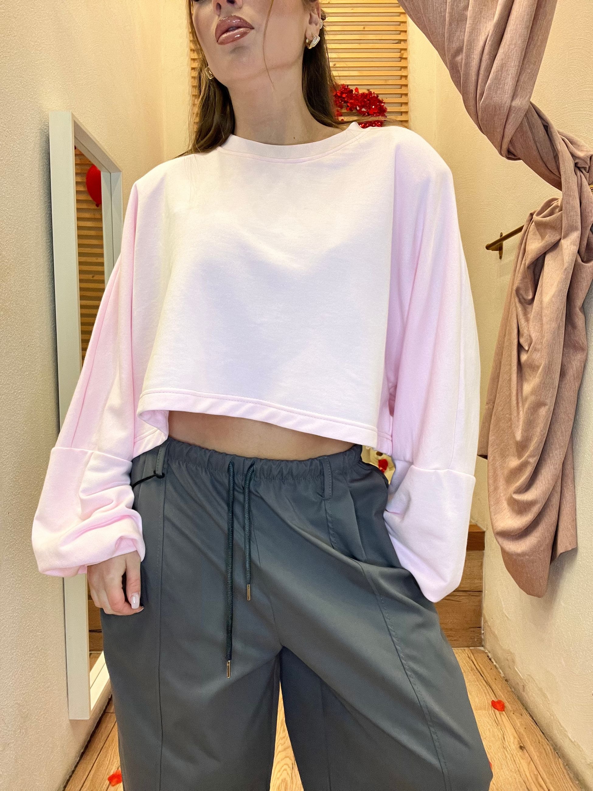 FELPA CROP MARY