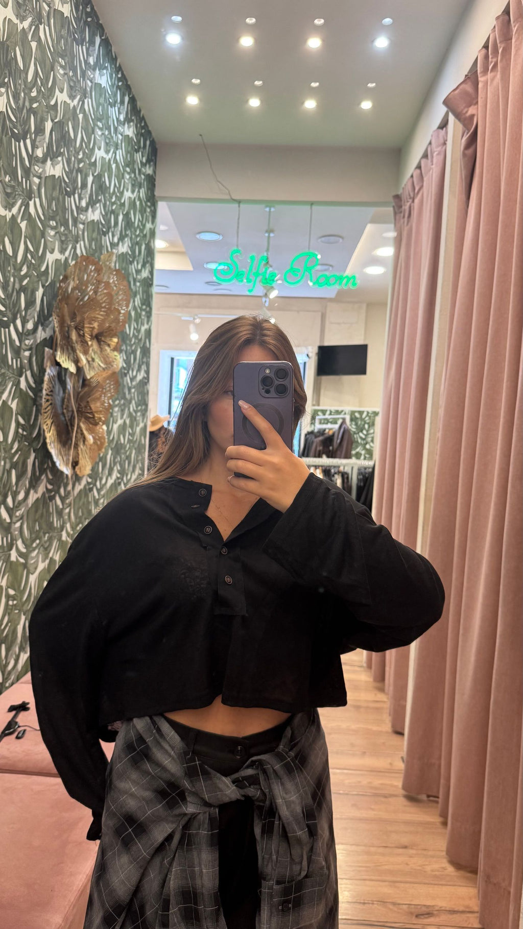 SHIRT CROP SERAFINO